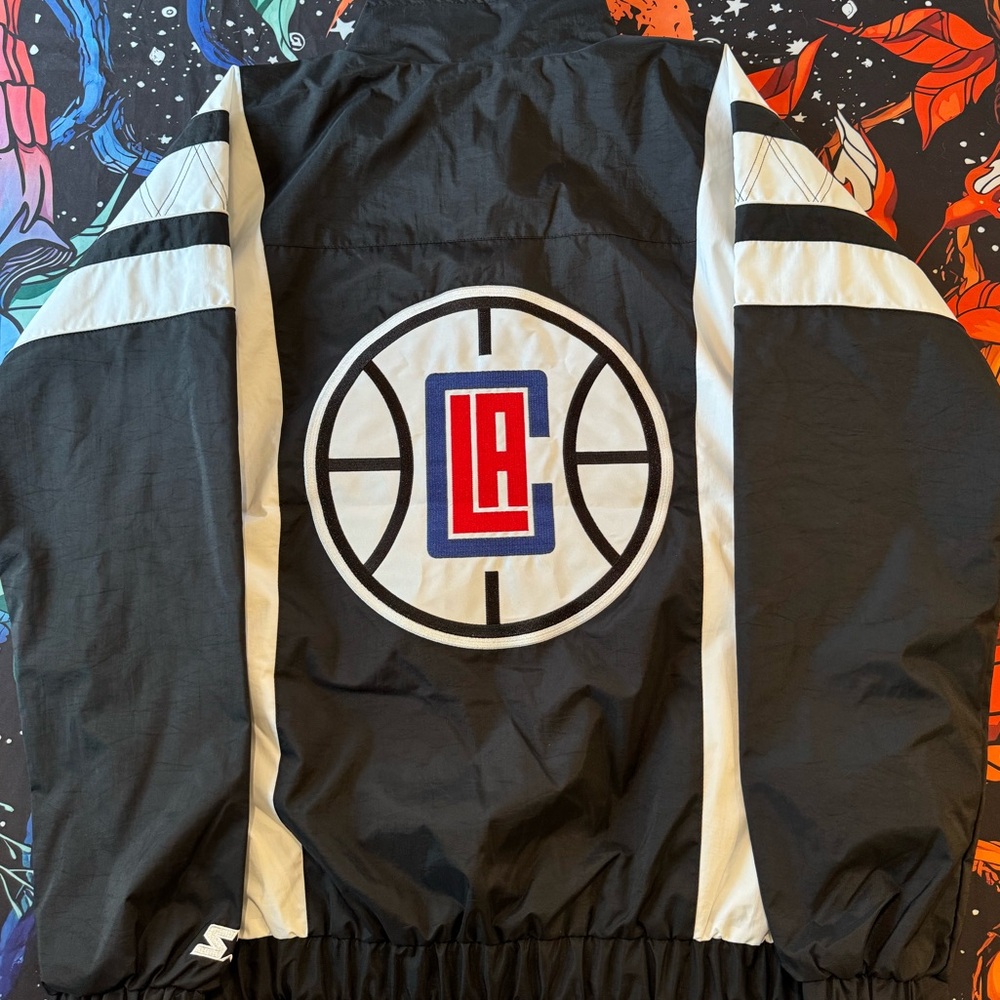 LA Clippers Starter Windbreaker